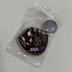 ロサンゼルス・ドジャース グローブ型ピンバッジ