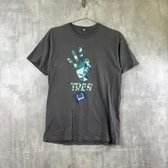 Next Level 幾何学ハンド TRS グレーTシャツ/カジュアル