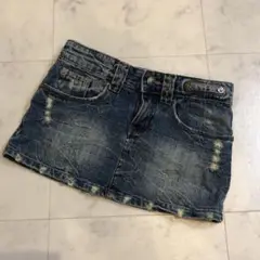 LiL' marv デニムミニスカート