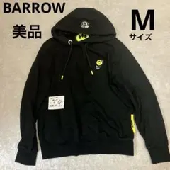 【美品】BARROW、長袖パーカー、Mサイズ