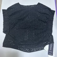 新品　NEWYORKER ブラック トップス 9号　コットン