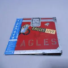 「イーグルス・ライヴ」　2枚組　紙ジャケット　EAGLES LIVE