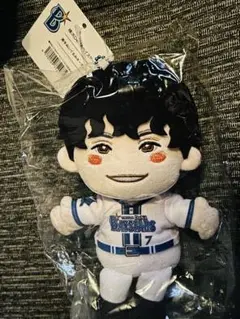 ベイスターズ　佐野恵太　選手ぬいぐるみ キーチェーン