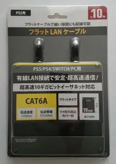 フラット LANケーブル 10m