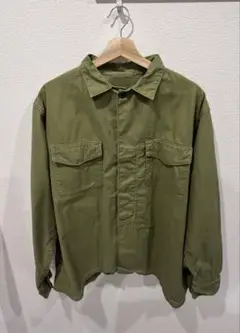 WORKERS ワーカーズ ユーティリティシャツ L オリーブ ミリタリー