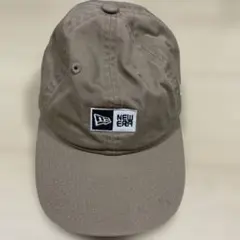 NEW ERA ベージュキャップ 調整可能 キッズ