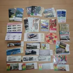 ①　鉄道他　記念乗車券他　未使用品　まとめ売り