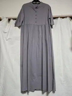 半袖 シャツワンピース