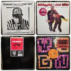 80年代ヒップホップ 12インチレコード 4枚セット
