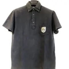 POLO byラルフローレン エンブレムポロシャツ黒Sサイズ