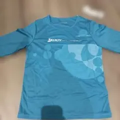 Srixon 青 長袖 Tシャツ