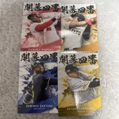 岡本和真　サンタナ　山川穂高　プロ野球チップス 2025 第二弾 開幕4番