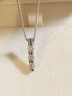 ヴァンドーム青山プラチナダイヤモンドネックレス 0.3ct