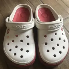 CROCSスロックスサンダル、白色、22.5cm