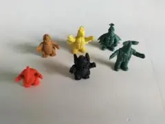 怪獣消しゴム６体セット
