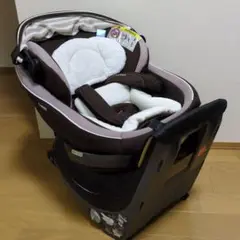 Combi クルムーヴスマート ISOFIX JJ-600説明書付き　ブラウン