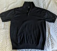 UNIQLO ブラック ポロシャツ XL