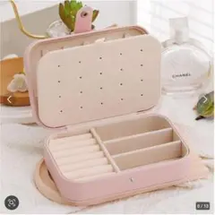 【新品】ジュエリーボックス ジュエリーケース 小物収納 ピンク