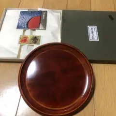 飛騨高山春慶塗 丸盆(小)