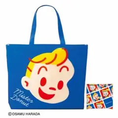 ミスド × 原田治 エコバッグ（青）