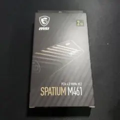 MSI SPATIUM M461 2TB SSD