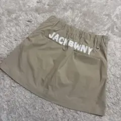 ジャックバニー　ベージュ　バックロゴプリント　インナー付　1