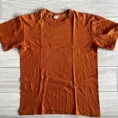 ENTRY SG. コットン100% オレンジ Tシャツ S 34-36