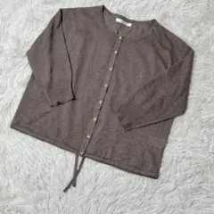 【c5504】✨美品✨DoCLASSE カーディガン ブラウン