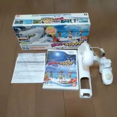 ファミリーフィッシング Wii サオコン+ソフト組み立て書付 おまけ ヌンチャク