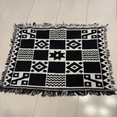幾何学模様の布製マット 30×44cm