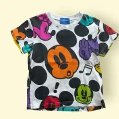 東京ディズニーリゾート ミッキー Tシャツ 100cm 半袖 綿 100%