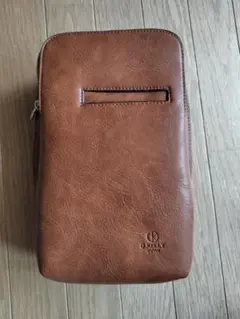 D.KELLY ブラウン ボディーバッグ