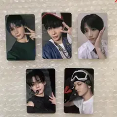 TXT 　TOMORROW 韓国　ポップアップ トレカ　購入特典ラキドロ 全員