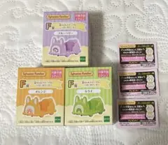 シルバニアファミリー キラキラくじ　赤ちゃんスイーツカー ロールケーキ　F賞
