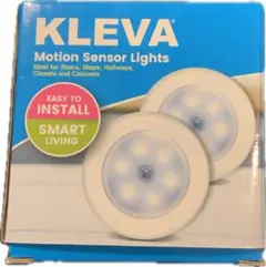 KLEVA 人感センサーライト（2個 入） 6LED