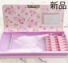 マイメロディ 筆箱 ふでいれ ペンケース サンリオ マイメロ 片面 無地 ピンク