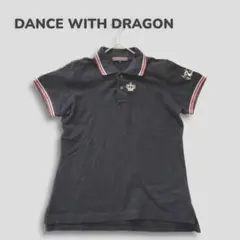 ダンスウィズドラゴン／ポロシャツ 2(M) コットン100 クラウン ビジュー
