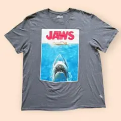 ムービーT JAWS ジョーズ Tシャツ XL グレー