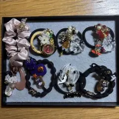 ハンドメイドヘアゴム7個セット ハロウィン14