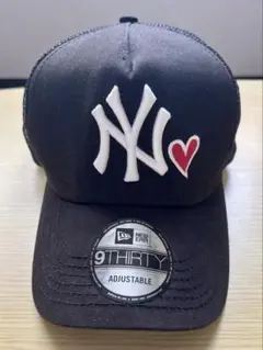 New Era 9THIRTY ブラックメッシュキャップ