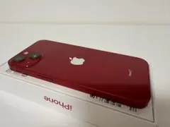 【ケース付き】iPhone13 レッド 128GB SIMフリー 本体
