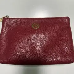 MICHEAL KORS レッドポーチ