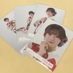 櫻坂46 小田倉麗奈　生写真　2025年　浴衣　コンプ