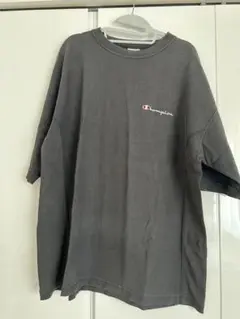 Champion グレー オーバーサイズTシャツ　チャコールグレー　Mサイズ