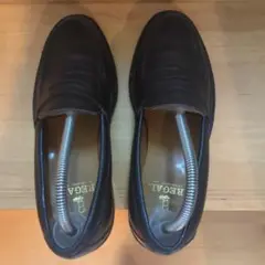 REGALのシボ革のコインローファー