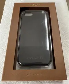 COACH ブラックレザー iPhone 5/5s用ケース