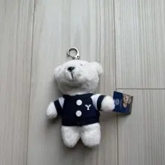 延世大学 テディベアぬいぐるみキーホルダー