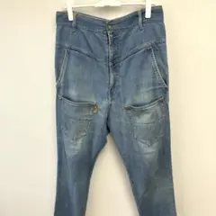 メルシーボーク　ジーンズ　後ろ前デニム　サルエルパンツ　サイズ3