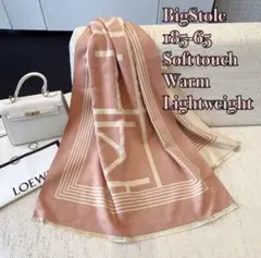 ストール マフラー カシミアタッチ モンドリアン柄 大判 ロング 防寒 10