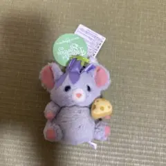 ディズニーリゾート　チーズ　ぬいぐるみ　マスコット　キーホルダー